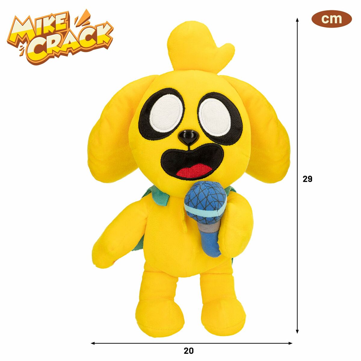 Originální věty Mikecrack Žlutý 29 cm